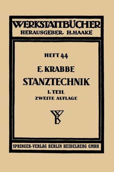 bokomslag Stanztechnik