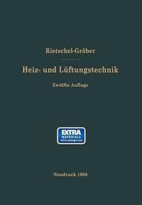 bokomslag H. Rietschels Lehrbuch der Heiz- und Lftungstechnik