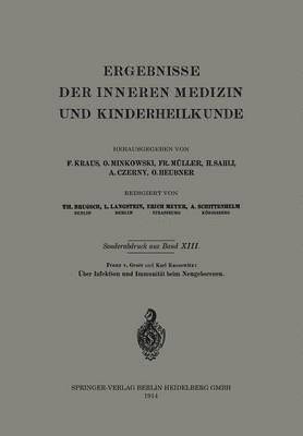 Franz Groer, Karl Kassowitz - Über Infektion und Immunität beim Neugeborenen, Häftad