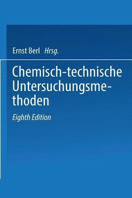 bokomslag Chemisch-technische Untersuchungsmethoden