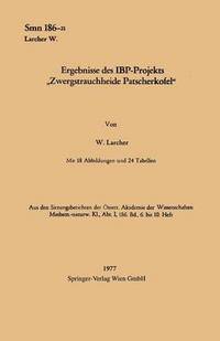 bokomslag Ergebnisse des IBP-Projekts ?Zwergstrauchheide Patscherkofel"