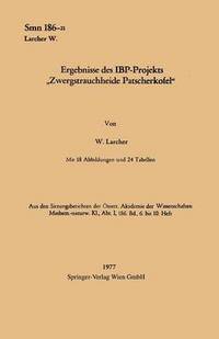 bokomslag Ergebnisse des IBP-Projekts Zwergstrauchheide Patscherkofel