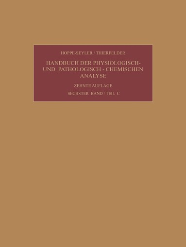 Robert A. Alberty, Felix Hoppe-Seyler, Konrad Lang, Günther Siebert, Hans Thierfelder - Enzyme, Häftad
