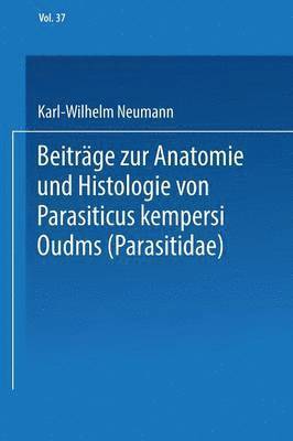 bokomslag Beitrge zur Anatomie und Histologie von Parasitus kempersi Oudms (Parasitidae)