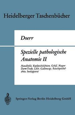 bokomslag Spezielle pathologische Anatomie II