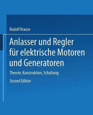 bokomslag Anlasser und Regler fr elektrische Motoren und Generatoren