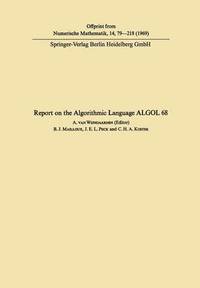 bokomslag Report on the Algorithmic Language ALGOL 68