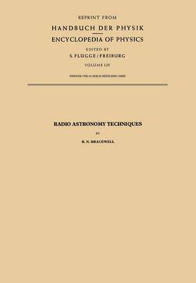 bokomslag Radio Astronomy Techniques