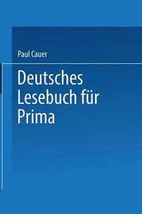 bokomslag Deutsches Lesebuch fr Prima
