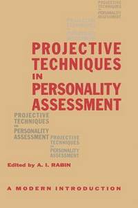 bokomslag Projective Techniques in Personality Assessment