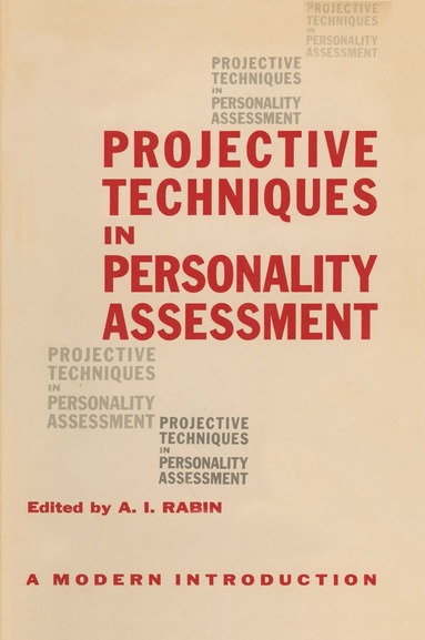 bokomslag Projective Techniques in Personality Assessment