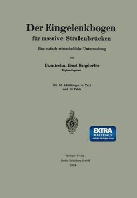 bokomslag Der Eingelenkbogen für massive Straßenbrücken