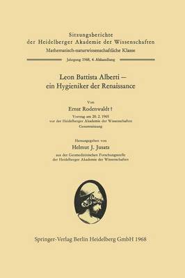 Leon Battista Alberti  ein Hygieniker der Renaissance 1