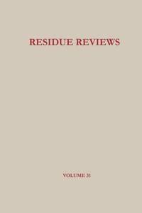 bokomslag Residue Reviews