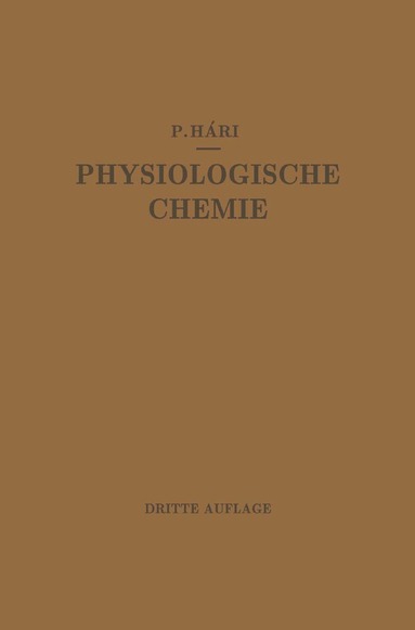 bokomslag Kurzes Lehrbuch der Physiologischen Chemie