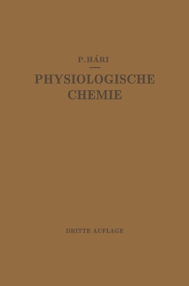 bokomslag Kurzes Lehrbuch der Physiologischen Chemie