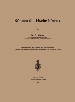 Können die Fische hören?