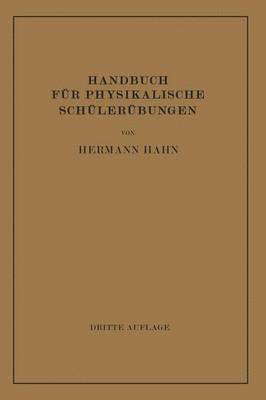 bokomslag Handbuch fr Physikalische Schlerbungen