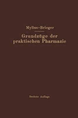 bokomslag Grundzüge der praktischen Pharmazie