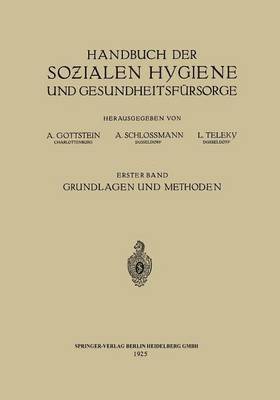 bokomslag Handbuch der Sozialen Hygiene und Gesundheitsfrsorge