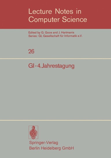 bokomslag GI-4.Jahrestagung