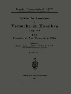 bokomslag Berichte des Ausschusses fr Versuche im Eisenbau