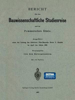 bokomslag Bericht ber eine Bauwissenschaftliche Studienreise nach der Pommerschen Kste