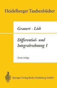 bokomslag Differential- und Integralrechnung I