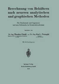 bokomslag Berechnung von Behaltern nach neueren analytischen und graphischen Methoden