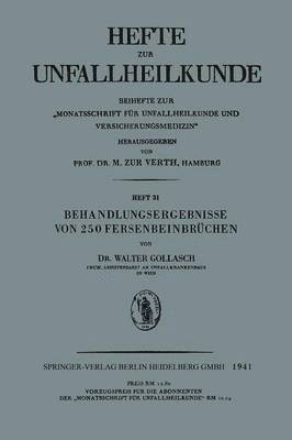 Behandlungsergebnisse von 250 Fersenbeinbrchen 1