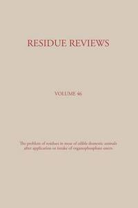 bokomslag Residue Reviews