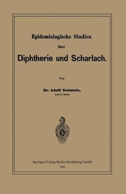 bokomslag Epidemiologische Studien ber Diphtherie und Scharlach