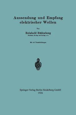 bokomslag Aussendung und Empfang elektrischer Wellen