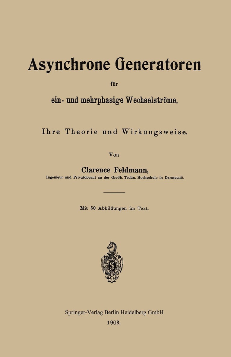 Asynchrone Generatoren für ein- und mehrphasige Wechselströme