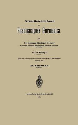 Arzneitaschenbuch zur Pharmacopoea Germanica 1