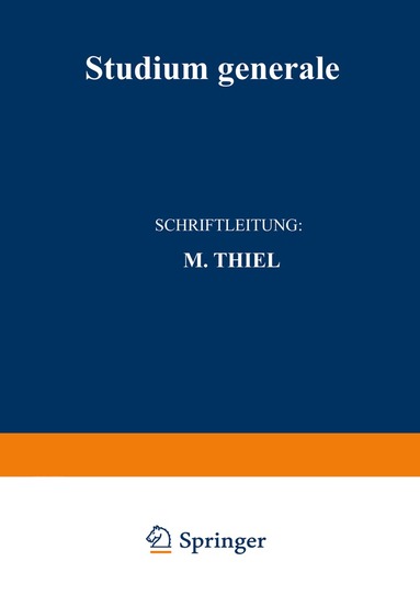 Karl Heinrich Bauer, Ludwig Curtius, Manfred Thiel - Studium Generale, Häftad