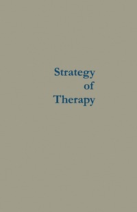 bokomslag Strategy of Therapy