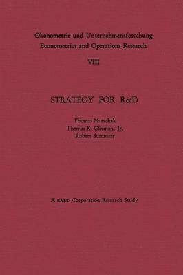 bokomslag Strategy for R&D: Studies in the Microeconomics of Development