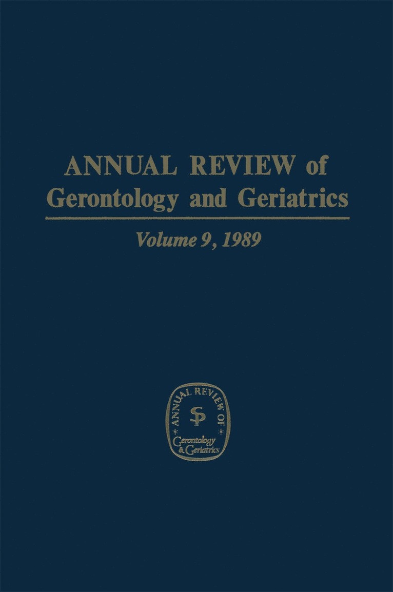 M. Powell Lawton - Annual Review of Gerontology and Geriatrics, Häftad