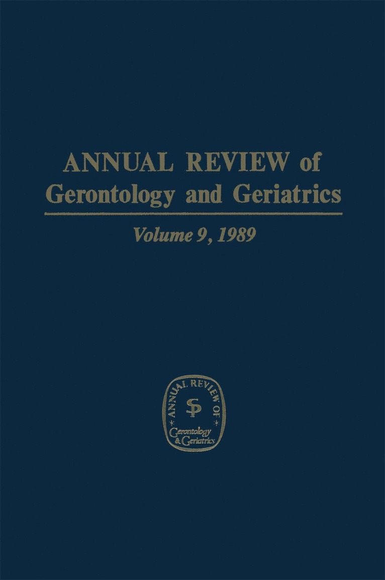 Annual Review of Gerontology and Geriatrics 1