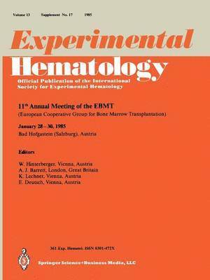 11th Annual meeting of the EBMT 1