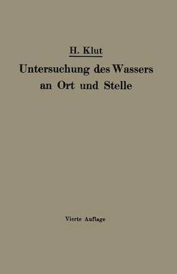 Untersuchung des Wassers an Ort und Stelle 1