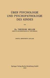 bokomslag ber Psychologie und Psychopathologie des Kindes
