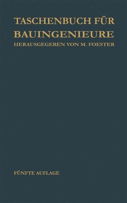 Taschenbuch Für Bauingenieure