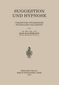 bokomslag Suggestion und Hypnose