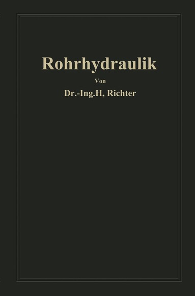 Hugo Richter - Rohrhydraulik, Häftad
