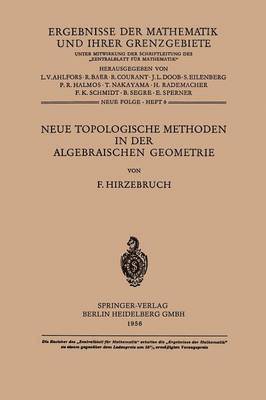 bokomslag Neue Topologische Methoden in der Algebraischen Geometrie