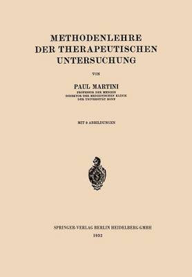 Methodenlehre der Therapeutischen Untersuchung