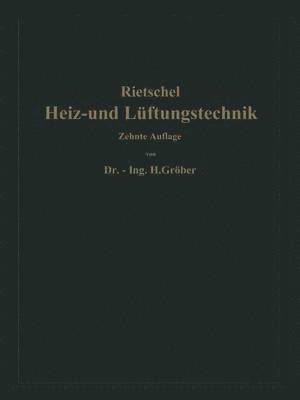 bokomslag H. Rietschels Leitfaden der Heiz- und Lftungstechnik