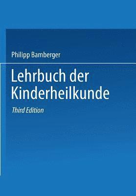 Lehrbuch der Kinderheilkunde 1